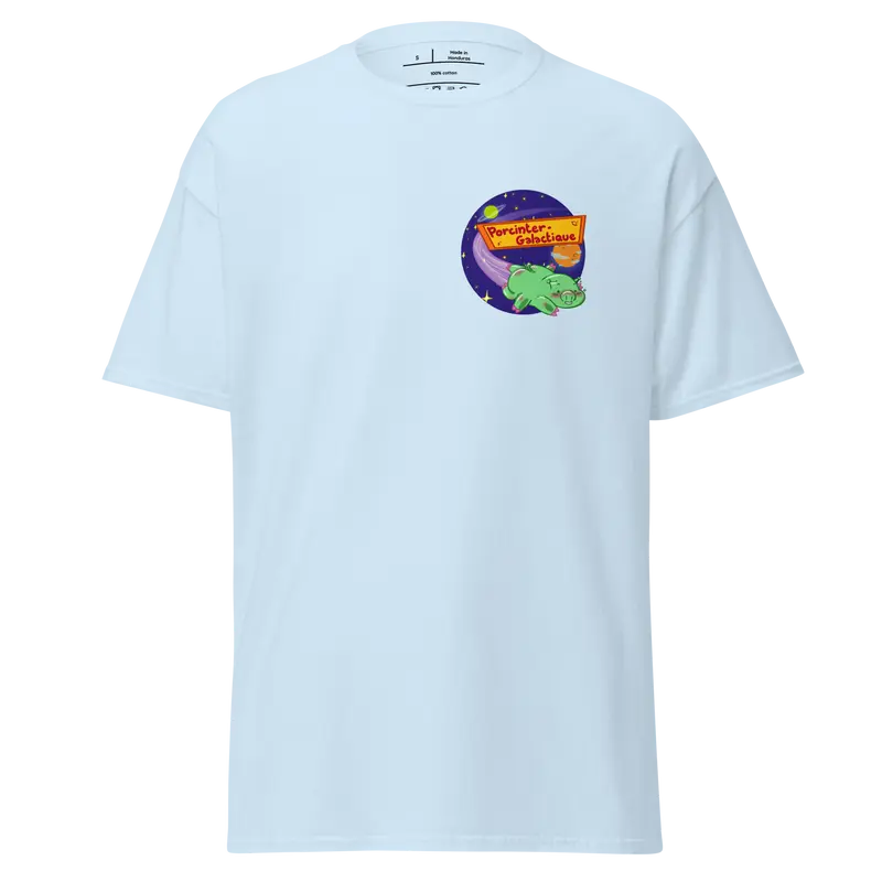 T-shirt Porcintergalactique - couleurs claires