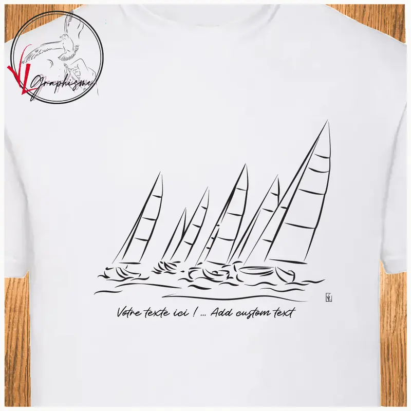 T-Shirt Régate voiliers