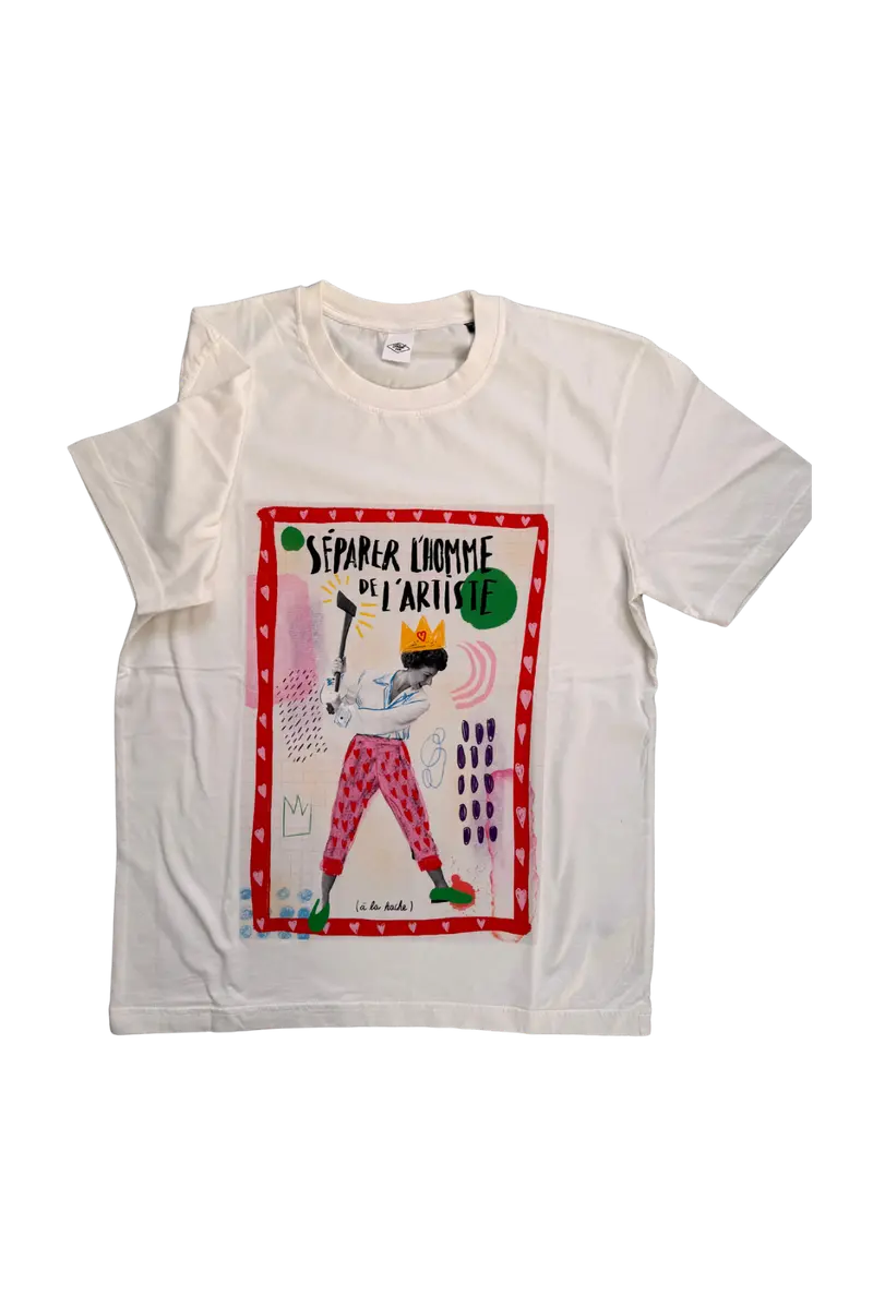 T-shirt Séparer l'homme de l'artiste — Made in Portugal