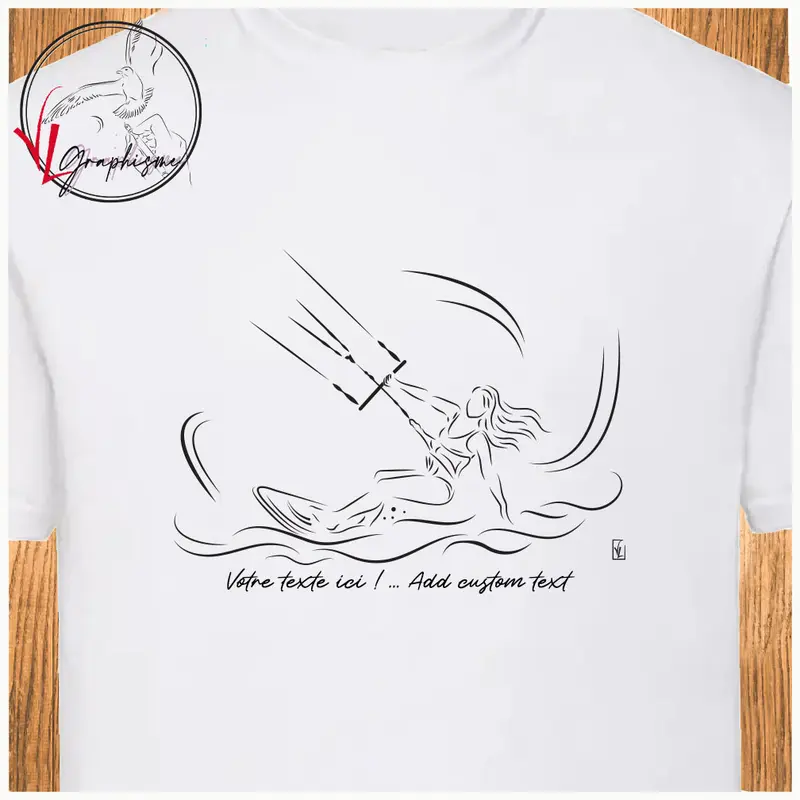 T-Shirt Skysurf Skysurfing femme