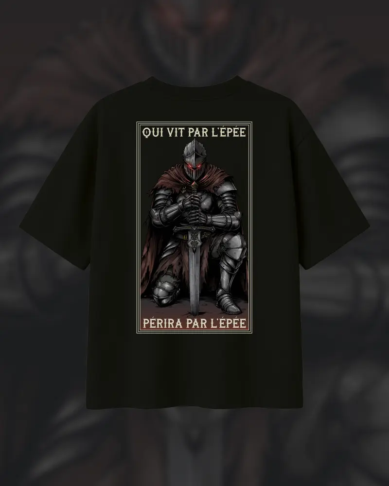 T-Shirt - "The Knight" - Oversize