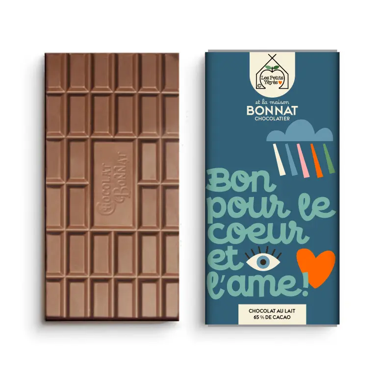 Tablette de Chocolat - Bon pour le Cœur et l'Âme!