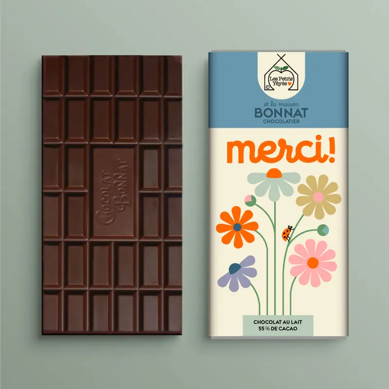 Tablette de Chocolat - MERCI