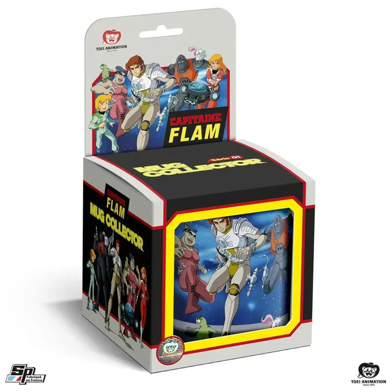 Tasse céramique Collector Capitaine Flam "Départ en mission"