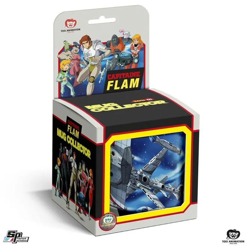 Tasse céramique Collector Capitaine Flam "Le Cyberlabe"