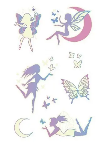 Tatouage Fée Papillon