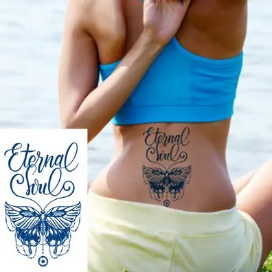 Tatouage Papillon Dos