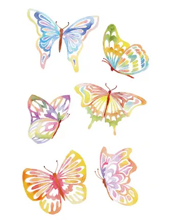 Tatouage Papillon Enfant