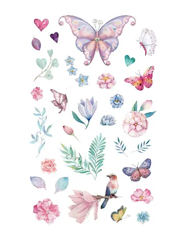Tatouage Papillon Oiseau