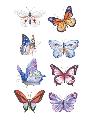 Tatouage Papillon Simple