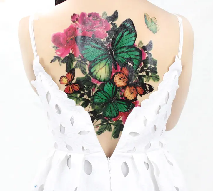 Tatouage Papillon XXL