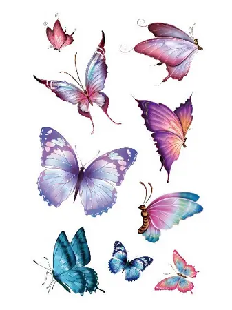 Tatouage Temporaire Papillon