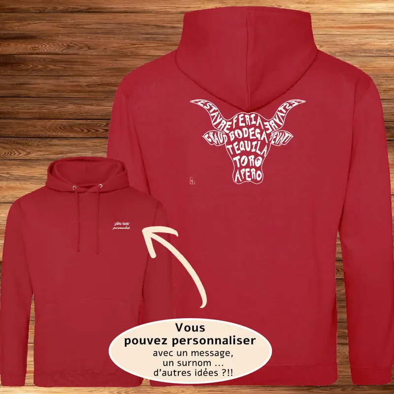 Taureau bodega Graphisme sur Sweat-shirt
