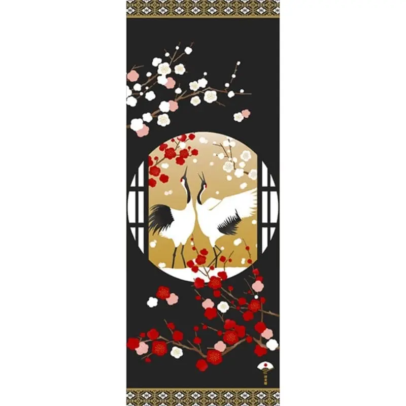 Tenugui Japonés Tsuru Mai