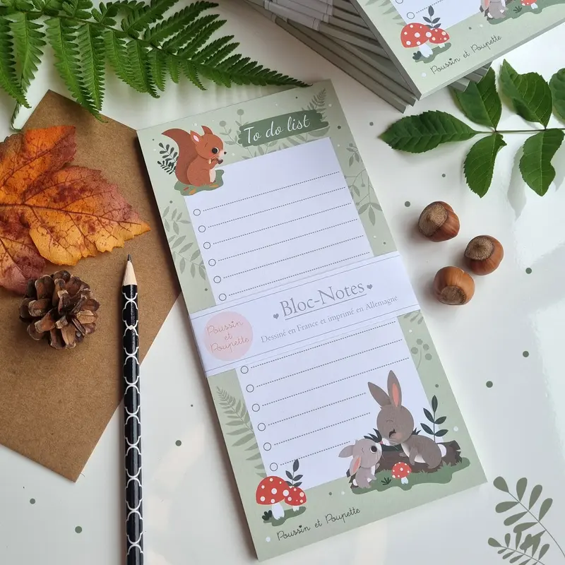 TO DO LIST - ANIMAUX DE LA FORET