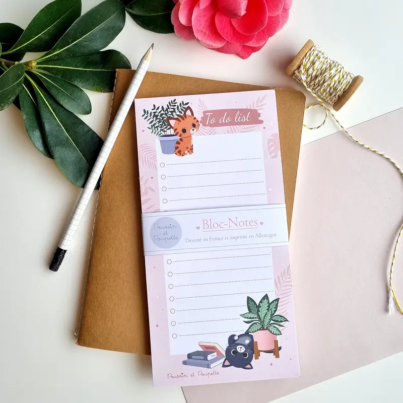 TO DO LIST - CHATS ET PLANTES