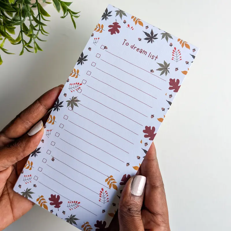 To Dream List 10x21 cm - Automne