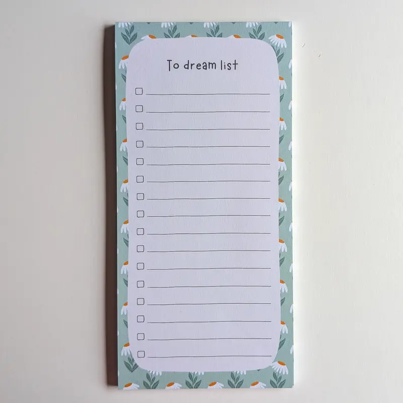 To Dream List 10x21 cm - Marguerites