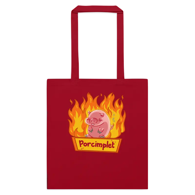 Tote bag en coton coloré