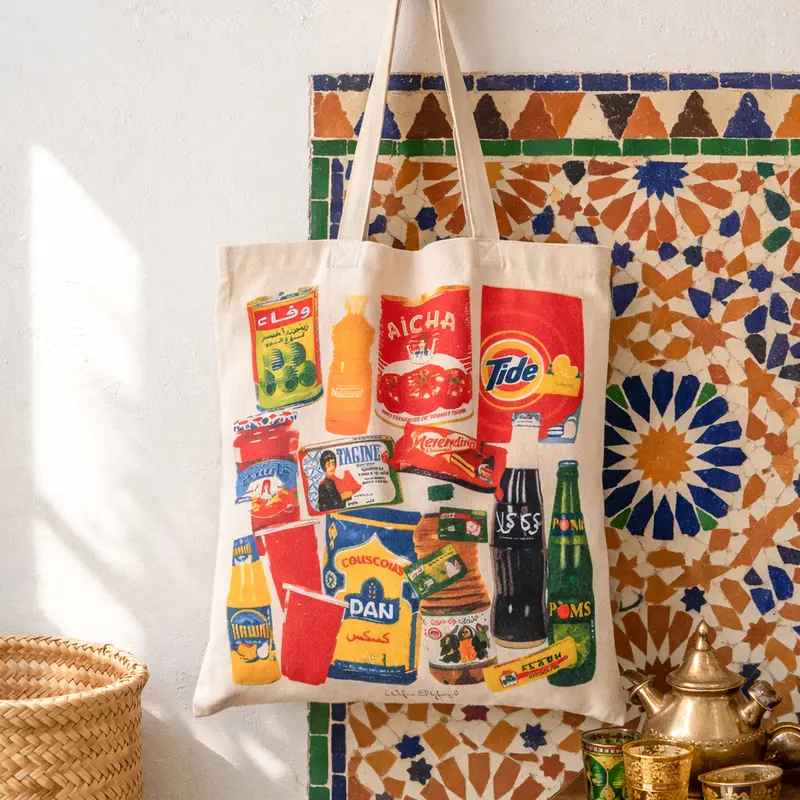 Tote bag Épicerie Marocaine