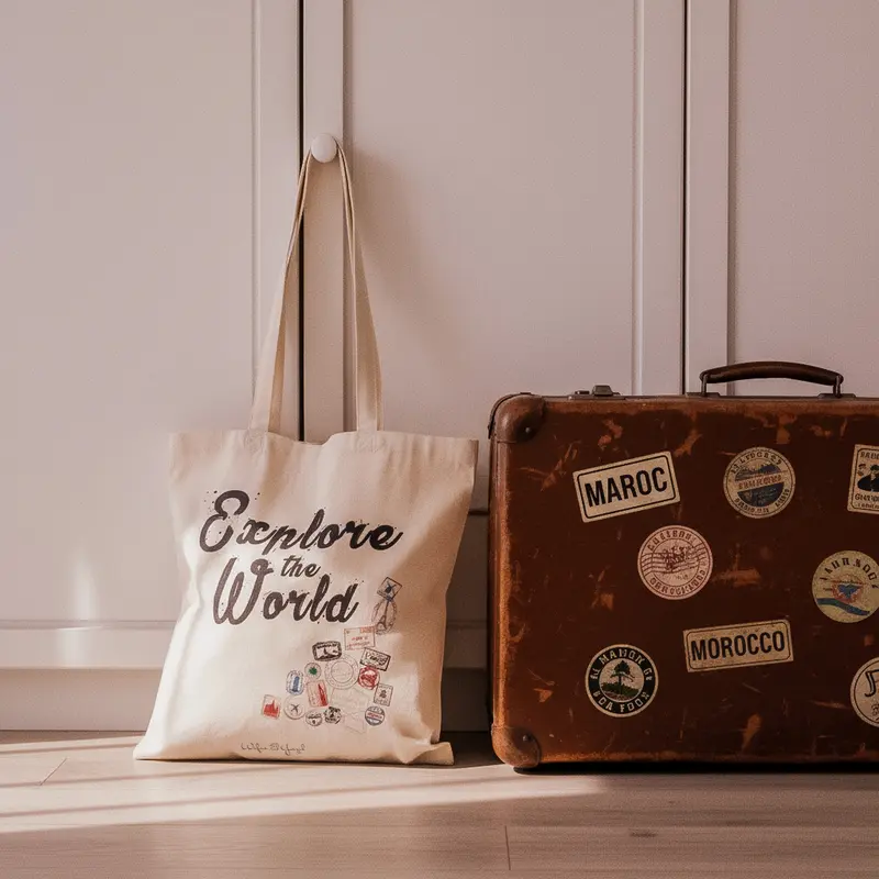 Tote bag  Explore the world