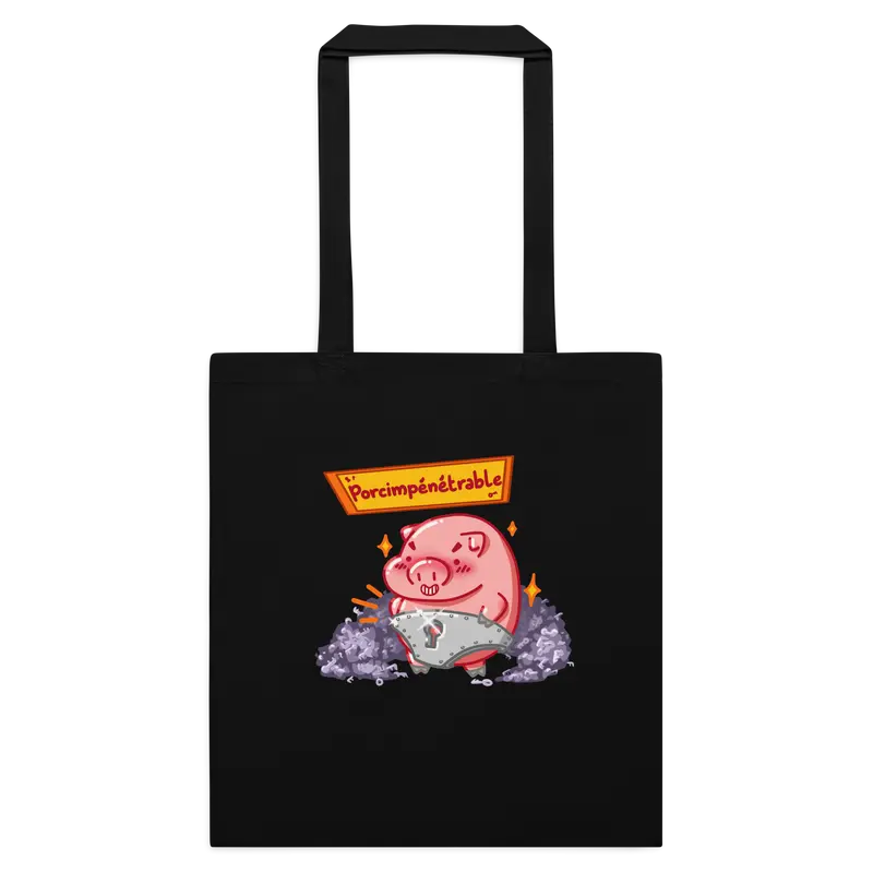 Tote bag Porcimpénétrable