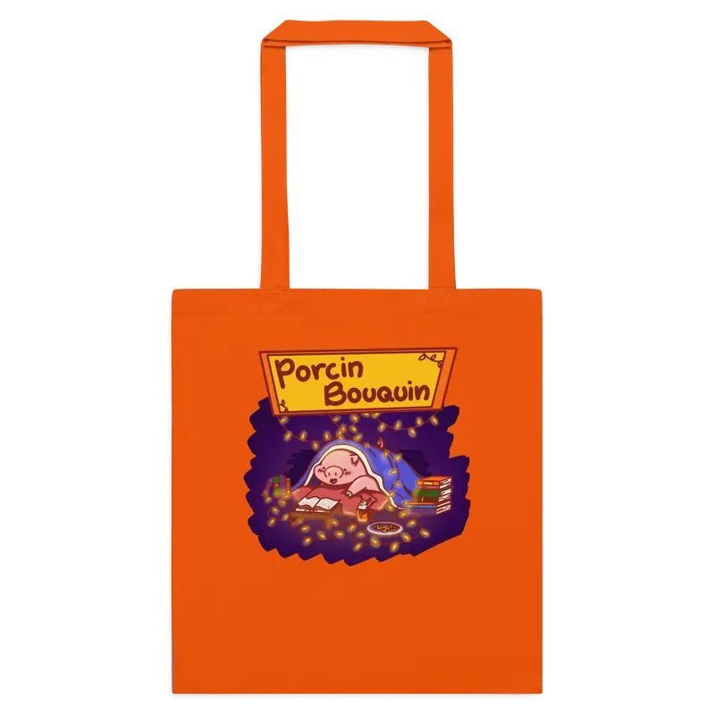 Tote bag Porcin Bouquin