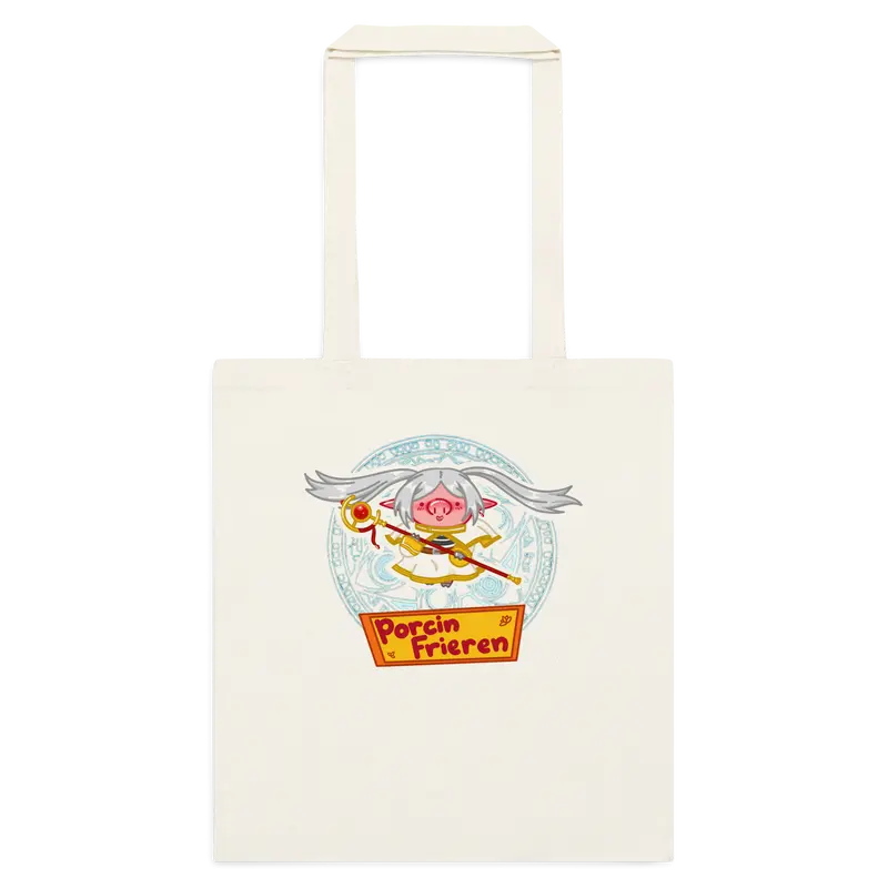 Tote bag Porcin Frieren