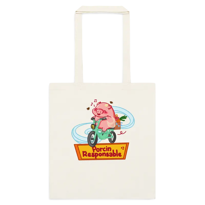 Tote bag Porcin Responsable
