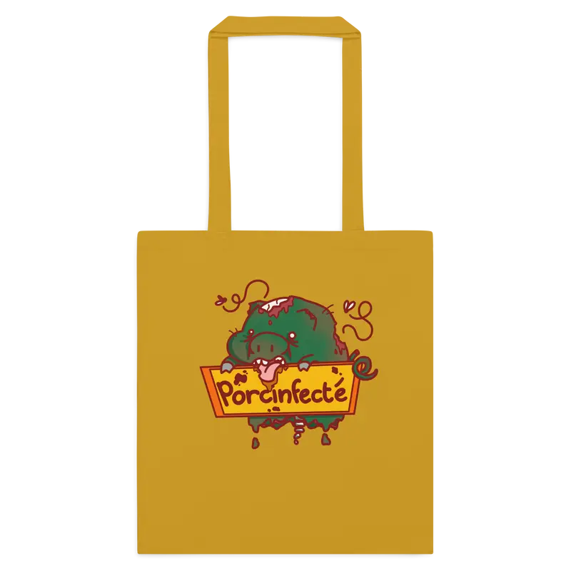 Tote bag Porcinfecté