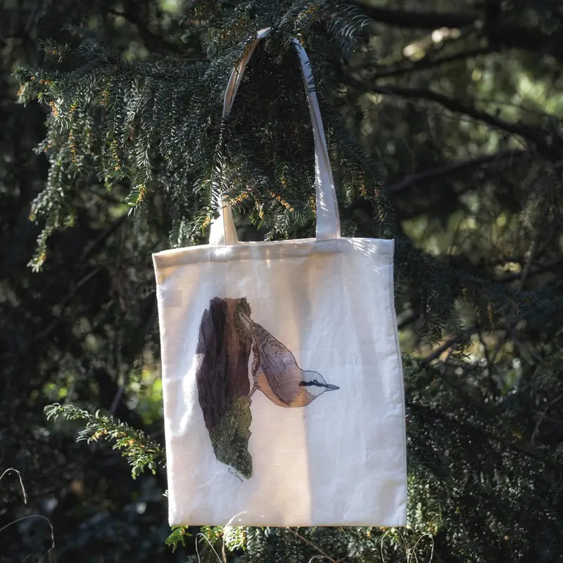 Tote Bag Sittelle, accessoire