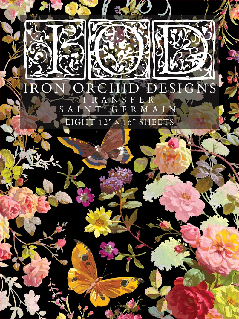 Transfert Saint Germain par Iron Orchid Designs IOD Été 2025