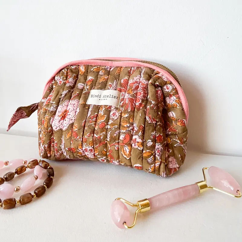 Trousse de toilette Kiala Biscuit- Petit modèle