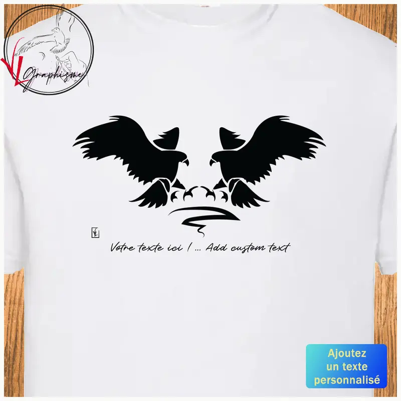 TShirt Aigles duo
