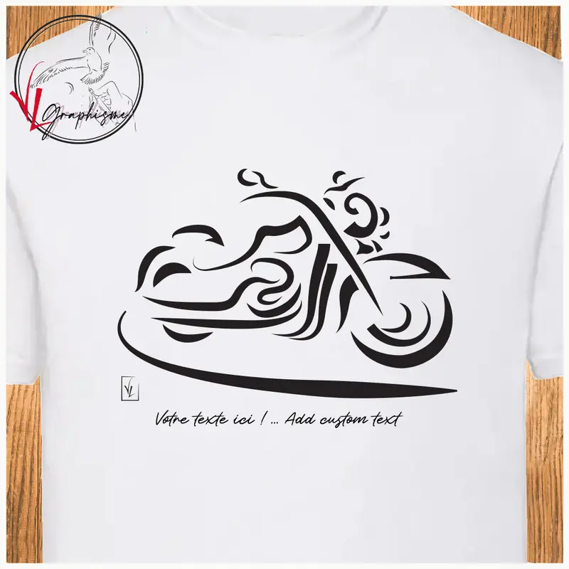 Tshirt design moto