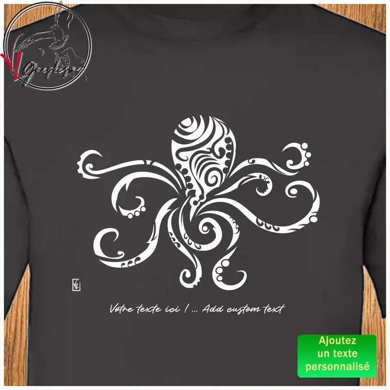 TShirt Pieuvre
