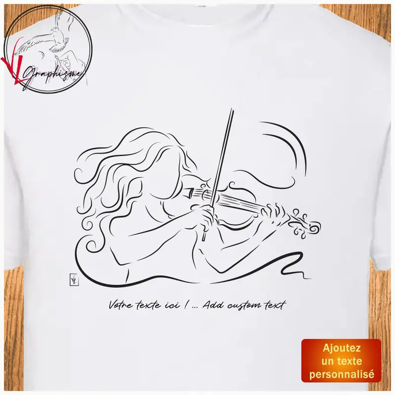 TShirt Violoniste