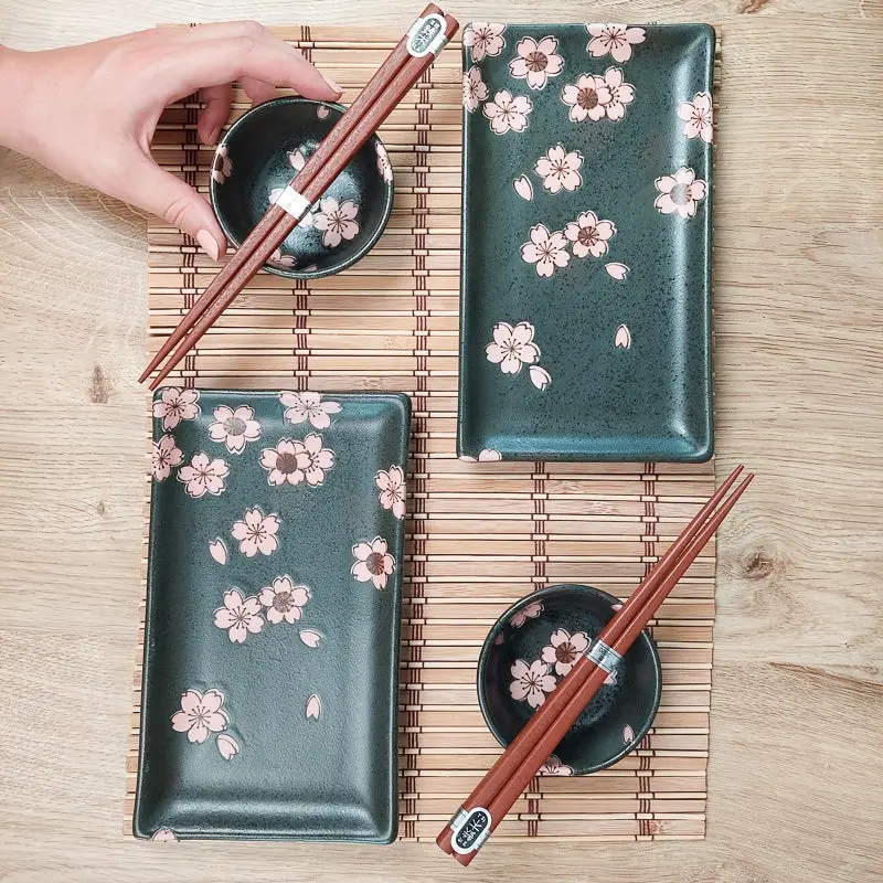Vajilla Sushi Sakura