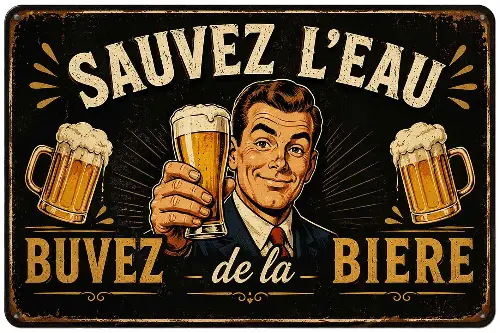 Vintage Humour Bière SZ106