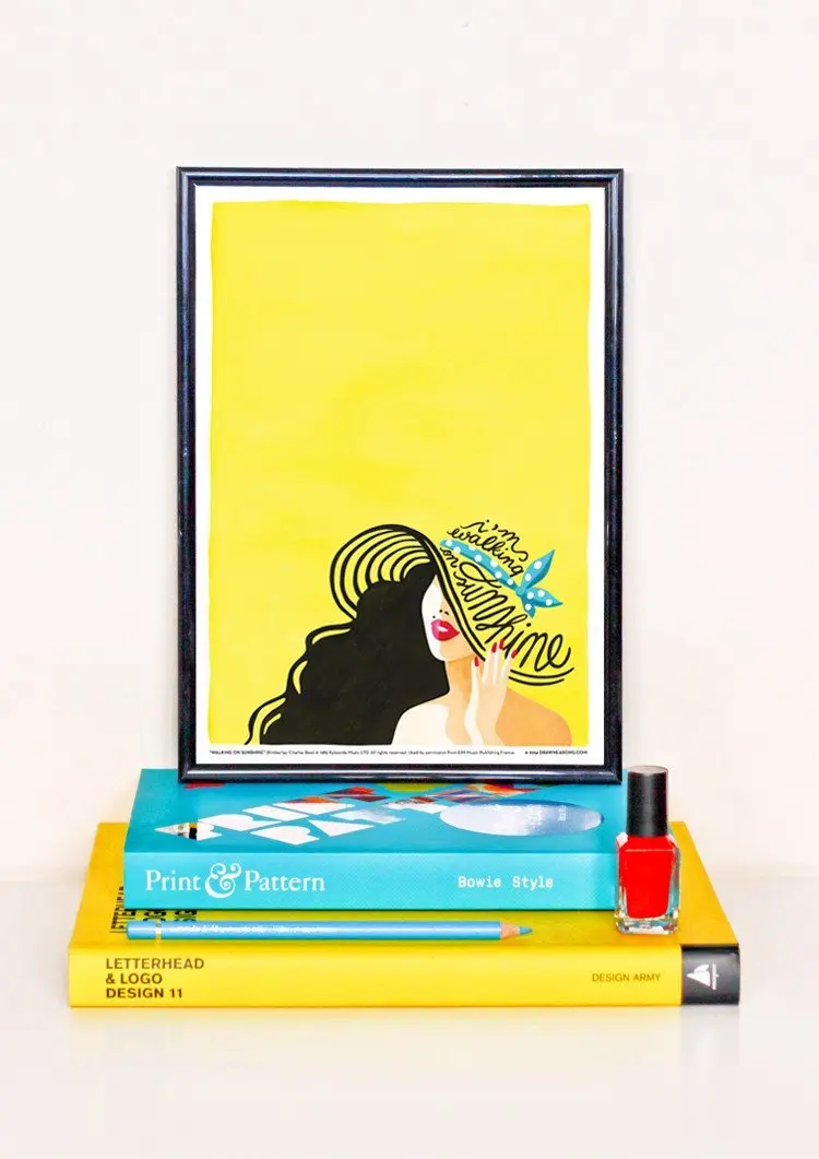 Walking On Sunshine Print