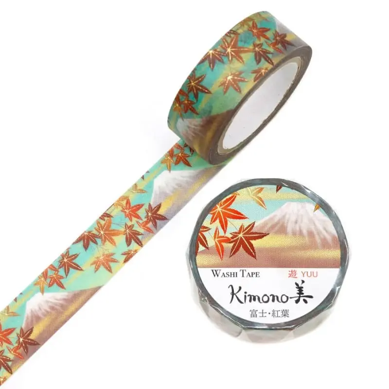 Washi Tape Japonés Fuji Otoño