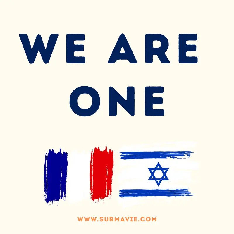 We Are One - My country loves Israël - Stickers pack
