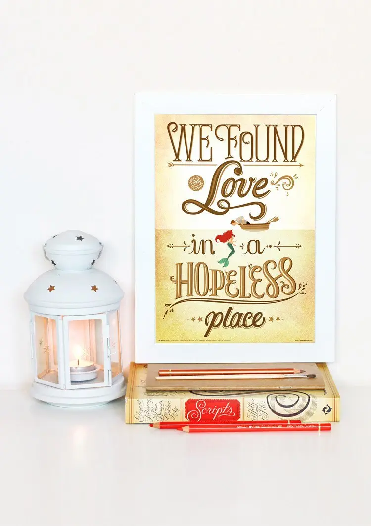 We Found Love Print