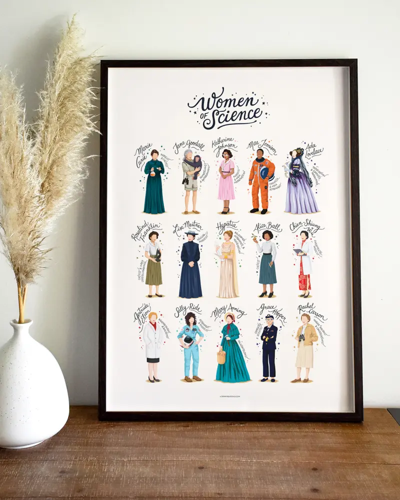 Women of Science Printable — Instant Download