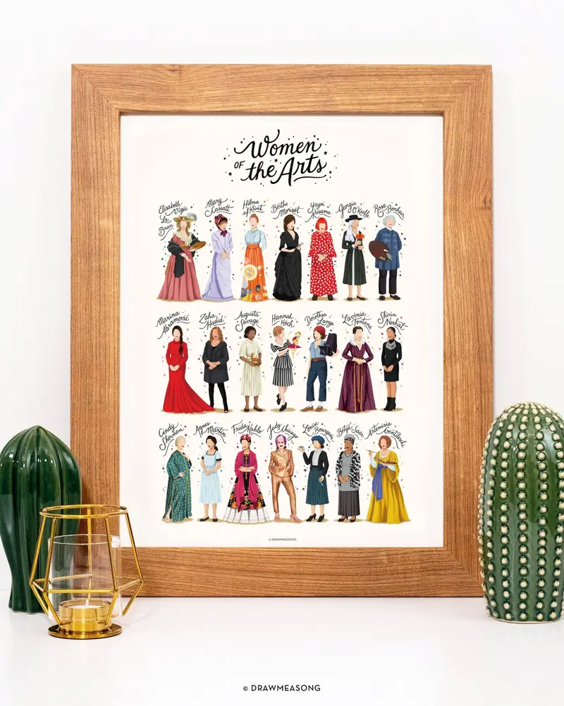Women of the Arts Print