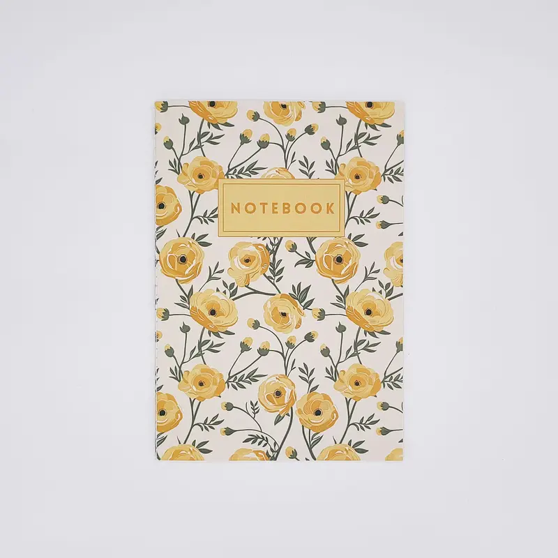 Yellow Rose Notebook