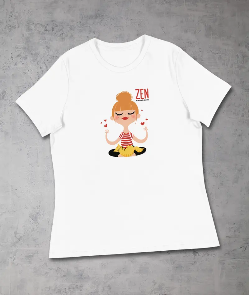 Zen by Nathalie Jomard - T-shirt décontracté pour Femme